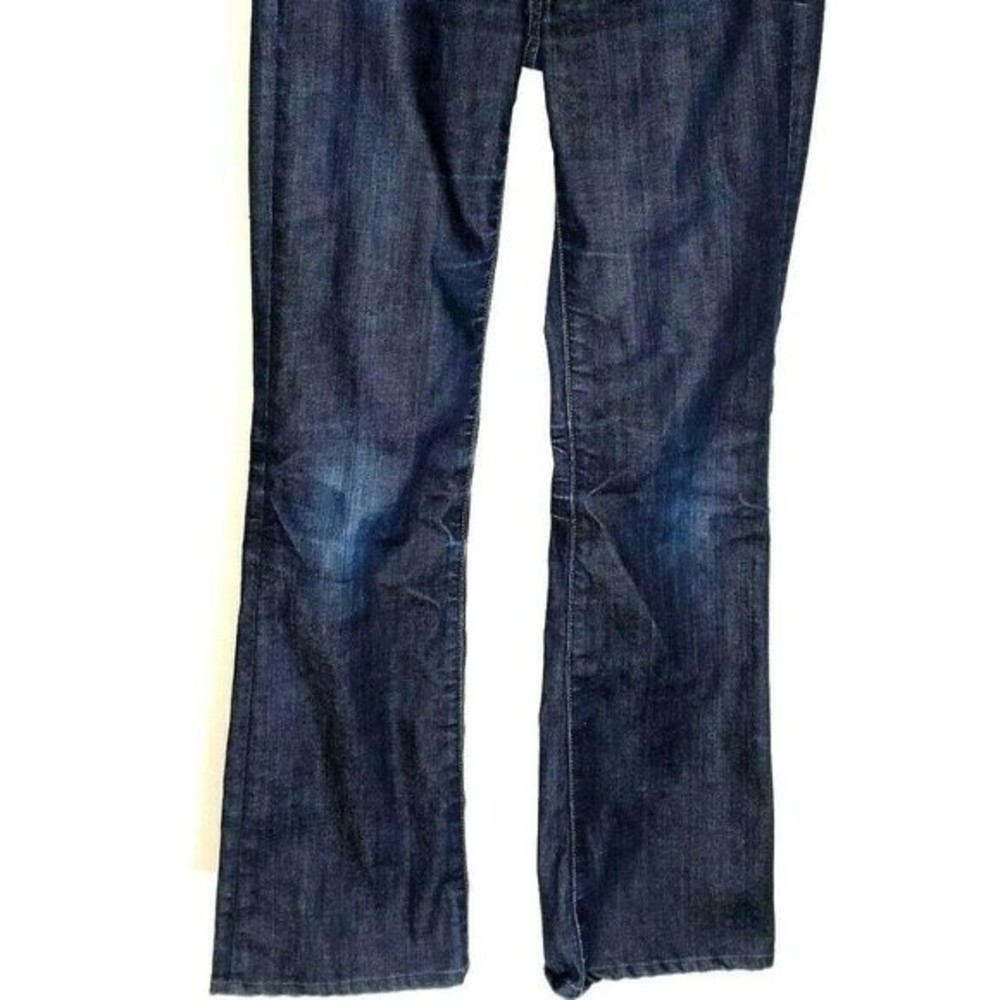 Joe’s Womens Jeans Size 25 Dark Blue Wash Hemmed - Picture 2 of 8
